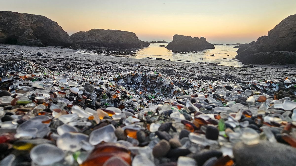 Glass Beach, California