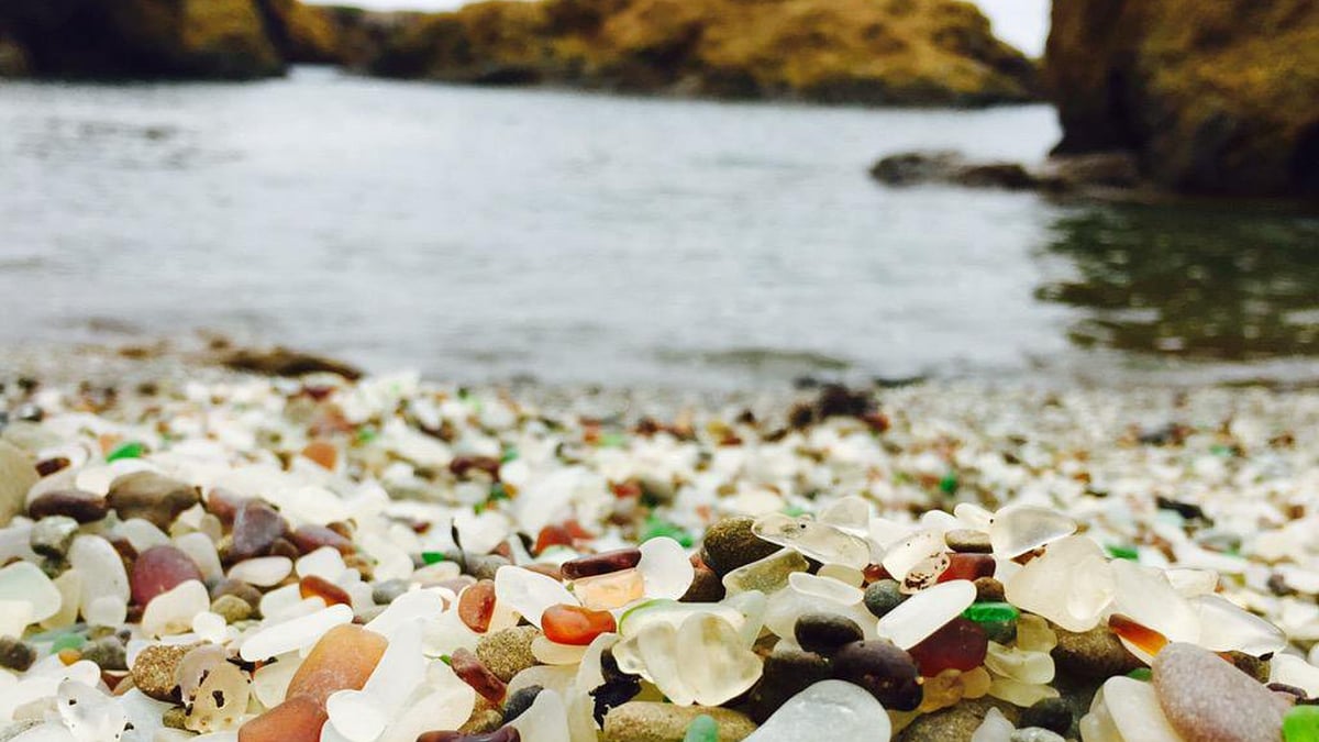 Glass Beach, California