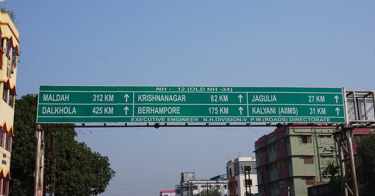 Green Highway Signs