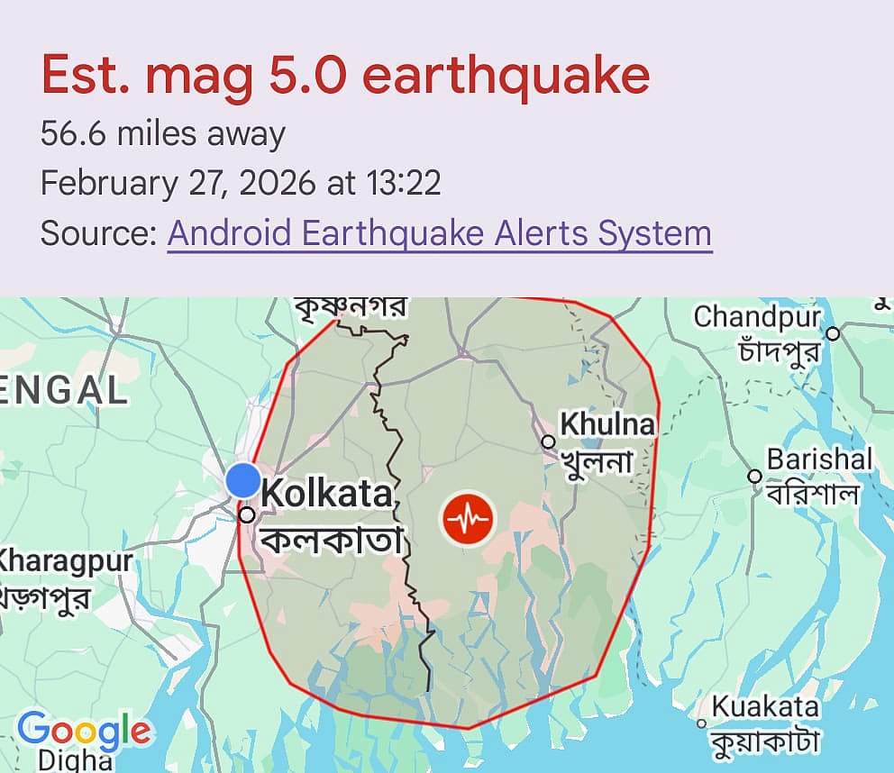 Kolkata Earthquake