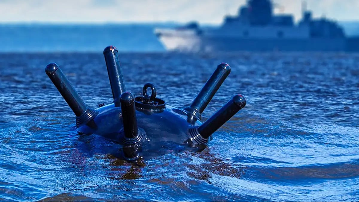 The Strait of Hormuz is a bending waterway, about 33 kilometers