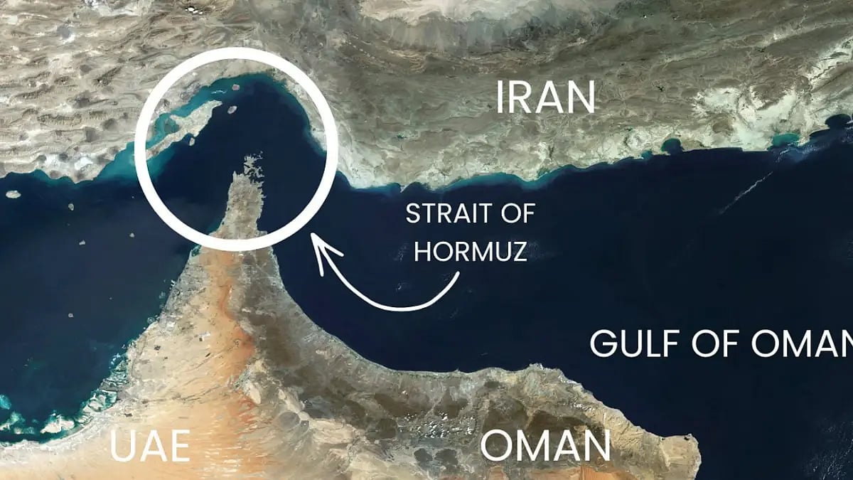 The Strait of Hormuz through history 
