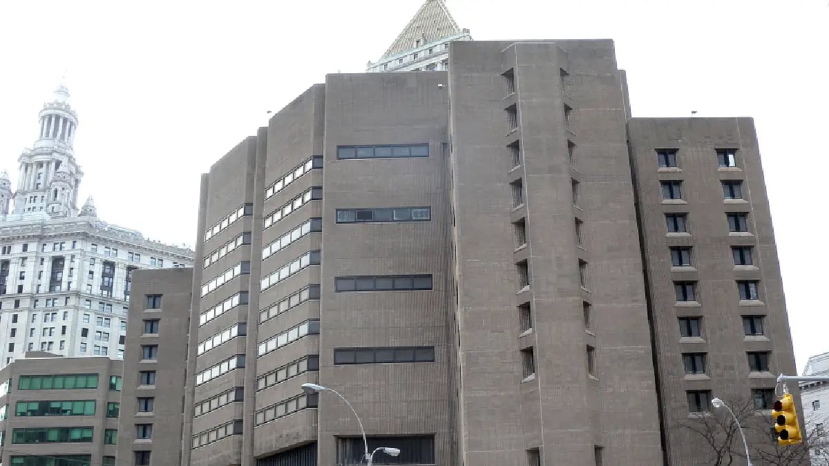 Metropolitan Correctional Center in New York, where Jeffrey Epstein died in 2019.