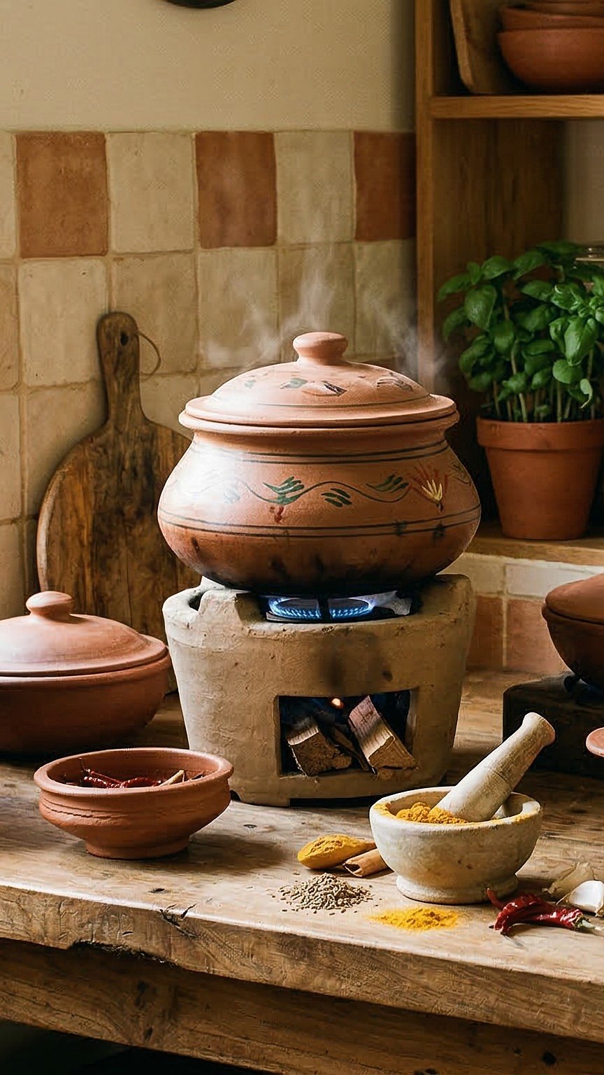 clay pots 
