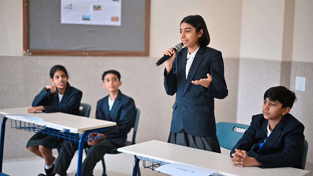 students participate in extra curricular activities