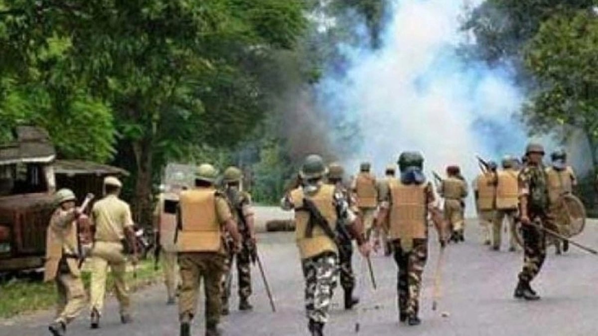 clash with security forces