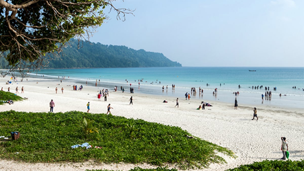 Radhanagar Beach in Andaman