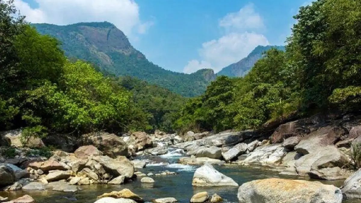 river and mountain and nature vibes 