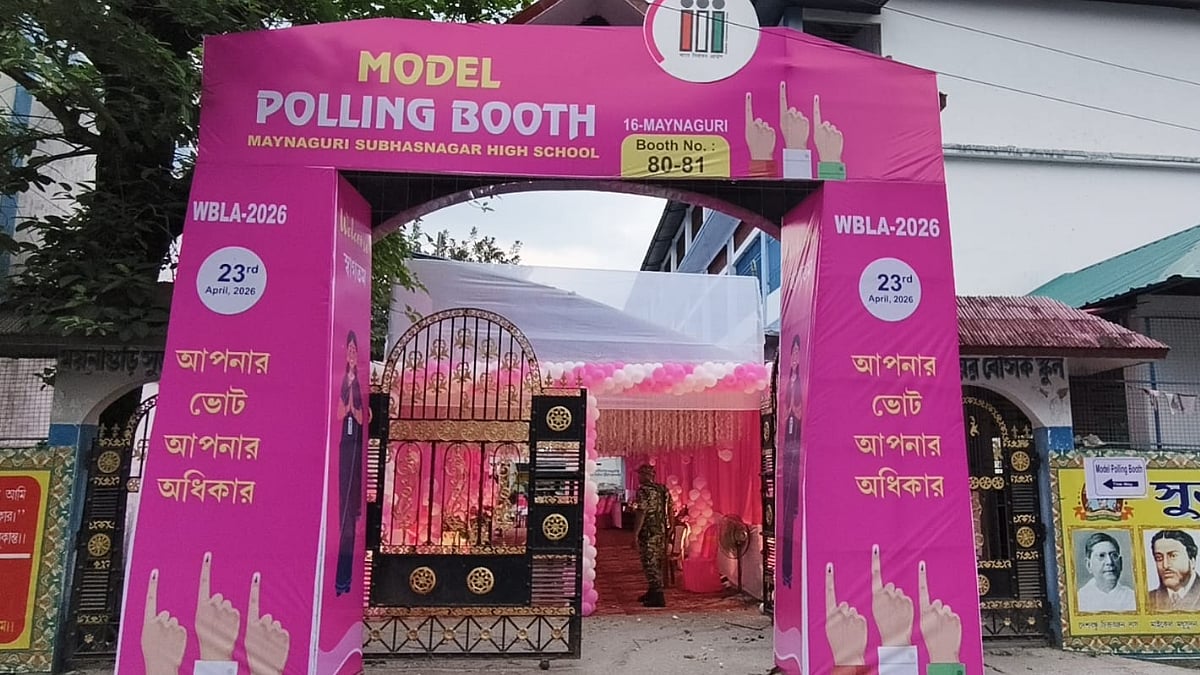 Model Polling Booth