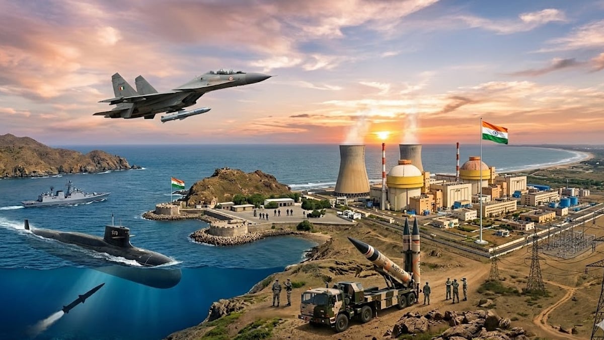Indian Nuclear power plant missales and submarins
