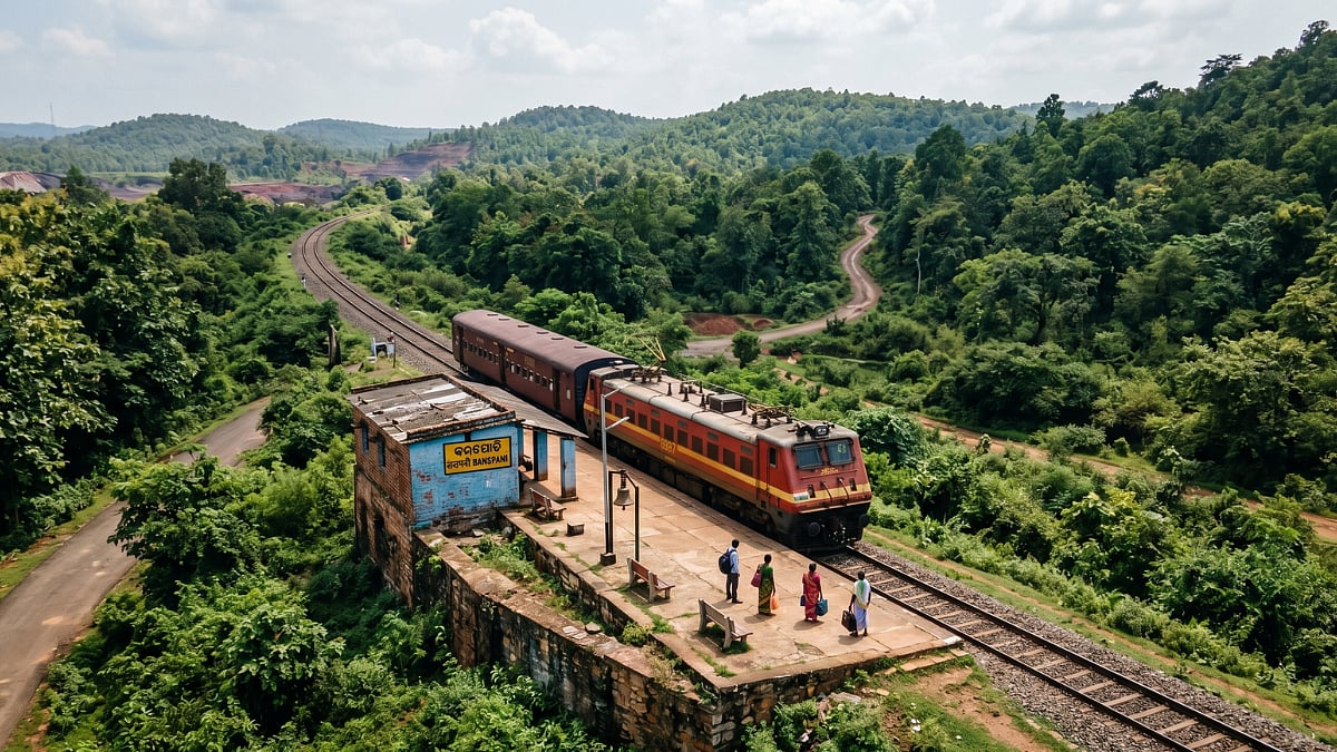 Banspani Railway Station