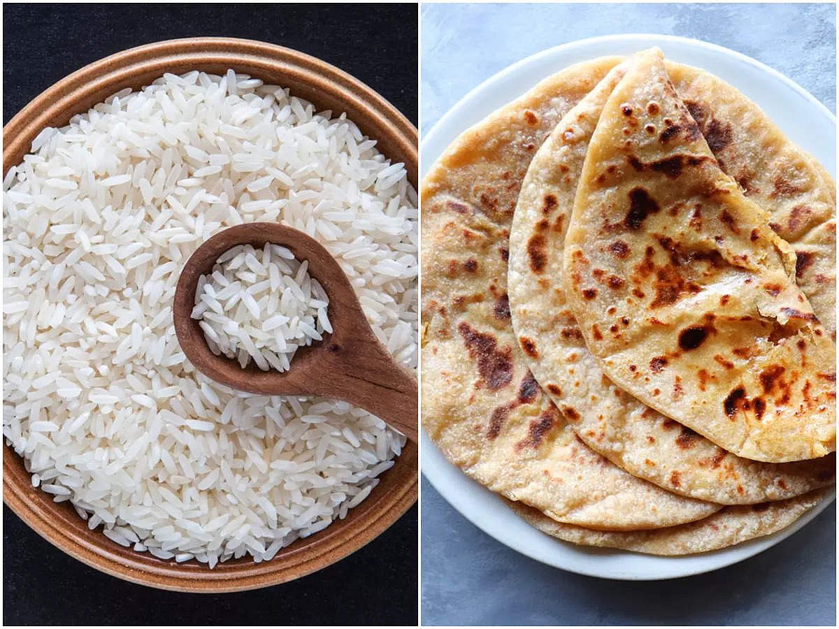 Rice Or Roti Which Is Better For Dinner - Rice Vs Roti: নীরোগ জীবন ...