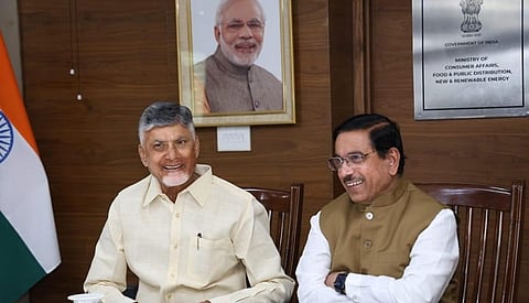 Alt="N Chandrababu Naidu Pralhad Joshi"