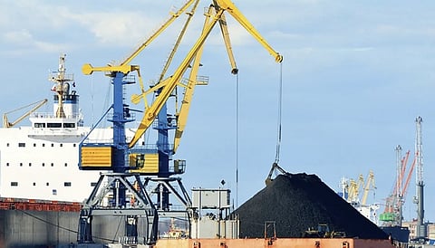 Alt="India's coal import dropped significantly"