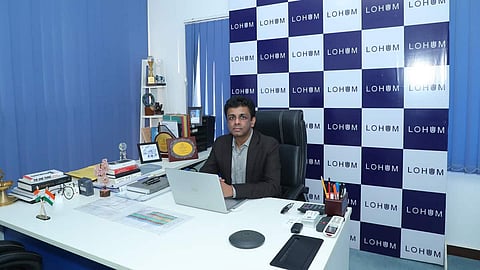 Alt="Lohum Founder & CEO Rajat Verma"