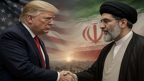 Alt="Strait of Hormuz is set to reopen as US President Donald Trump has announced peace accord with Iran"