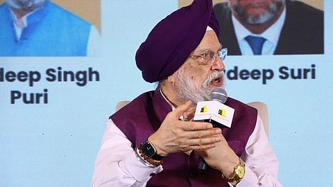 Alt="Petroleum Minister Hardeep Singh Puri"