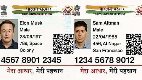 ChatGPT: Elon Musk, Aryabhatta also have Aadhaar and PAN card?