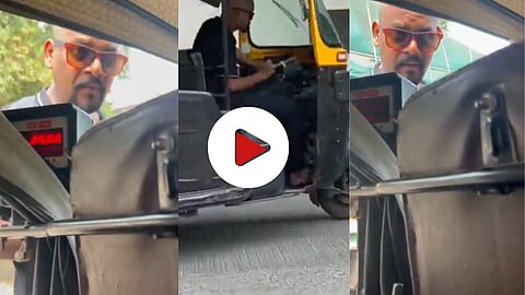 Viral Video Shows Rickshaw Driver Threatening Uber Driver and Passenger in Pune