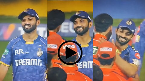 Ajinkya Rahane Viral Video: "What a wasteful batting..." Ajinkya 
 Rahane- Shreyas Iyer's discussion in Marathi, video goes viral 