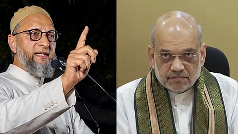 Amit Shah on Asaduddin Owaisi:  Home Minister calls Asaduddin Owaisi, big moves accelerate
