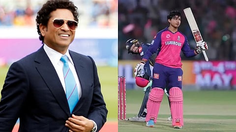Vaibhav Suryavanshi: Well played! Sachin Tendulkar praises Vaibhav for scoring a century in 35 balls 