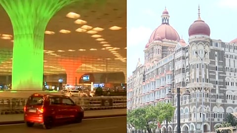 Mumbai airport and Taj Mahal Palace Hotel received bomb threat  