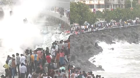 Mumbai High Tide Alert: 4.88-Meter Waves Expected at 1:03 PM