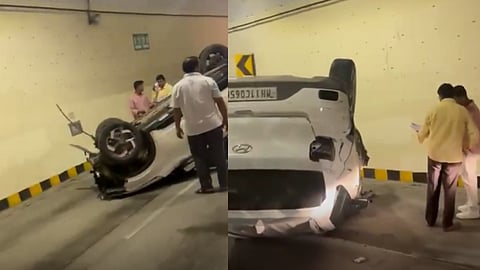 Mumbai Coastal Road Accident: Speeding Car Overturns in Tunnel