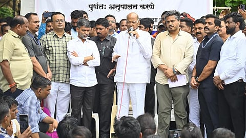 Sharad Pawar Supports Teachers' Protest, Criticizes Government Inaction