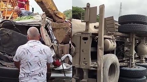 Fatal Accident on Nashik-Mumbai Highway; Four Dead 