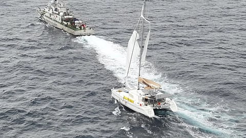 Indian Coast Guard's Heroic Rescue of 'Sea Angel' Yacht Amidst Andaman Sea Storm