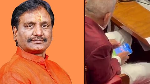 Ambadas Danve Slams Agriculture Minister Manikrao Kokate for rummy Gaming During Assembly