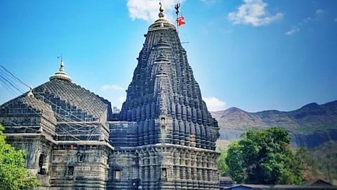 Drone Surveillance Enhances Security at Trimbakeshwar Temple During Shravan