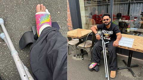 Rishabh Pant Social Media Post: Rishabh Pant's Exit from the Fifth Test! Finally Breaks Silence on Injury; Says, "Playing for the Country..."