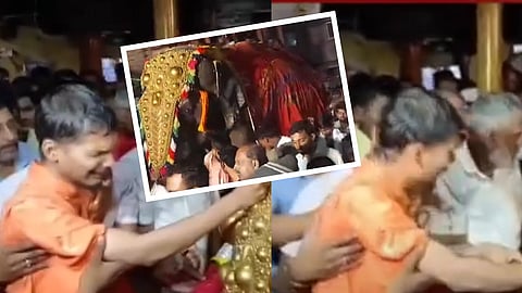 Kolhapur Mahadevi Elephant : After Court Order Mahadevi elephant handed over to Vantara in Gujarat 