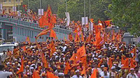 Manoj Jarange’s 'Saffron Storm' Heads Toward Mumbai; Azad Maidan to Resonate on August 29