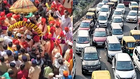 Tight Police Security for Ganpati Immersion Procession in Pune