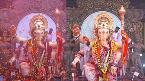 Immersion Procession of Chinchpoklicha Chintamani Begins in Mumbai