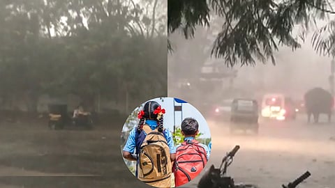 Heavy Rain in Solapur District; Schools Closed Today