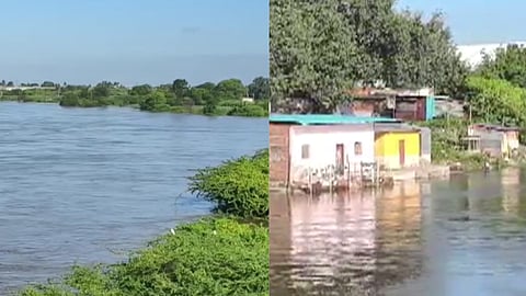 Bhima River Crosses Warning Level in Pandharpur
