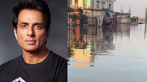 Sonu Sood Help to Flood Victims in Solapur