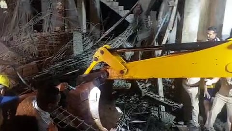 Kolhapur: Phulewadi Fire Station Building Slab Collapse Kills One, Injures Six