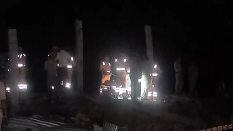 Five Killed, Several Trapped as House Collapses After Blast in Ayodhya