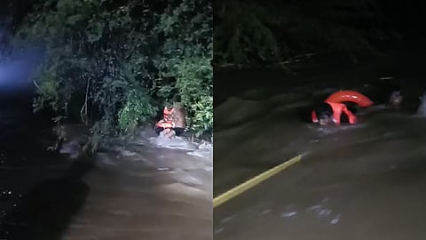 Heavy Rains Cause River Flooding in Saundane Village of Malegaon Taluka