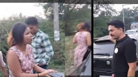 Viral Video: Ate a meal worth 10,000 and fled without paying the bill but got stuck in traffic...