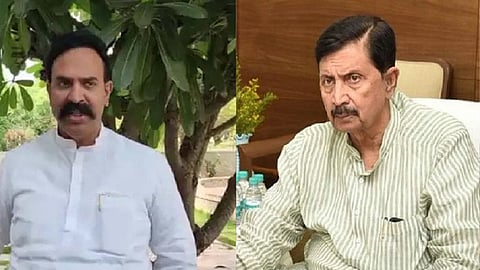 Satara Ramraje Naik Nimbalkar on Ranjeetsingh Nimbalkar: "Forget the milk abhishek, I will sprinkle cow urine" Direct attack by Ramaraje Nimbalkar on Ranjit Nimbalkar