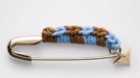 Luxury Fashion of Safety Pin? Prada's New Experiment; A Pin Costs a Whopping 68 Thousand Rupees!
