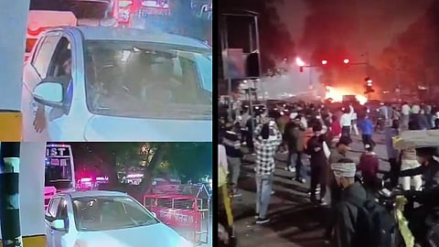 Delhi Blast: Explosion in Red Fort Area; First CCTV Footage Before Explosion Emerges