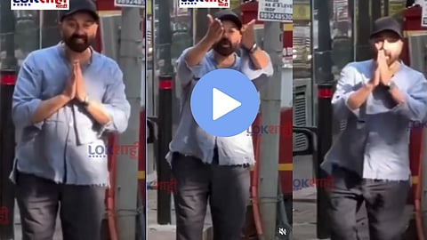 Sunny Deol was furious at the paparazzi outside the house, saying, "Aren't you ashamed?"